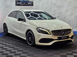 White Used 2017 Mercedes A200 AMG line Hatchback | £12,000 (Good price)