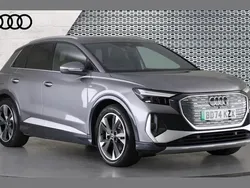 Grey Used 2024 Audi Q4 e-tron S-Line SUV | £32,566 (Super price)