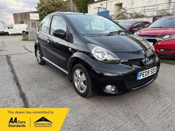 Black Used 2009 Toyota Aygo Hatchback | £4,500 (Fair price)