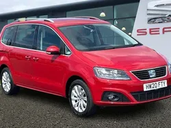 Red Used 2020 Seat Alhambra SE MPV | £19,707 (Fair price)