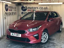 Red Used 2021 Kia Ceed 2 Hatchback | £11,490 (Fair price)