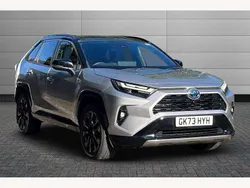 Silver Used 2023 Toyota RAV4 Hybrid SUV | £34,095 (Expensive)