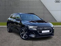 Black Used 2022 Audi e-tron Black Edition SUV | £30,495 (A bit pricey)