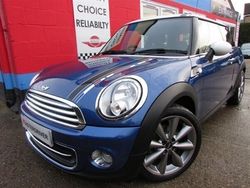 Lightning blue met leather trim Used 2012 Mini Cooper Hatch Hatchback | £8,945 (Fair price)