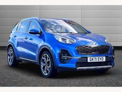 Blue Used 2021 Kia Sportage 2 SUV | £19,295 (Fair price)