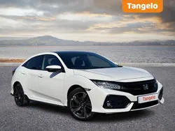 White Used 2019 Honda Civic Sport Plus Hatchback | £12,250 (Fair price)