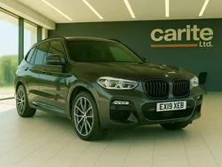 Grey Used 2019 BMW X3 M Sport SUV | £19,495 (Fair price)