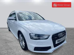 White Used 2015 Audi A4 S-Line Estate | £8,978 (Fair price)