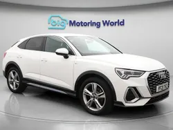 White Used 2021 Audi Q3 Sportback S-Line SUV | £24,300 (Fair price)