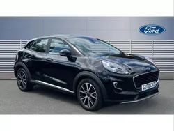 Black Used 2020 Ford Puma Titanium SUV | £13,619 (Good price)