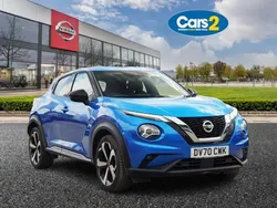 Blue Used 2020 Nissan Juke Tekna SUV | £15,990 (Fair price)