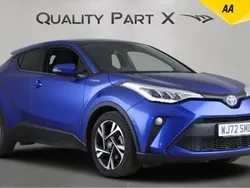 Blue Used 2022 Toyota C-HR Design SUV | £18,880 (Good price)