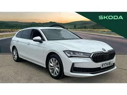 White Used 2024 Skoda Superb SE Technology Estate | £27,668 (A bit pricey)