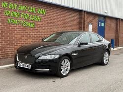 Black Used 2017 Jaguar XF Portfolio Sedan | £5,995 (Fair price)