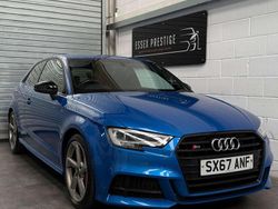 Blue Used 2018 Audi S3 Sportback Black Edition Hatchback | £20,489