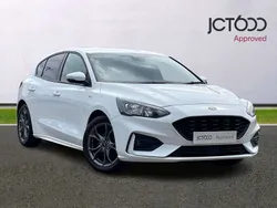 White Used 2019 Ford Focus ST-Line Hatchback | £11,400 (Fair price)