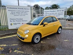 Yellow Used 2012 Fiat 500 Lounge Hatchback | £4,750 (Fair price)