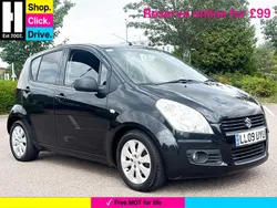 Black Used 2009 Suzuki Splash GLS Hatchback | £2,320 (A bit pricey)