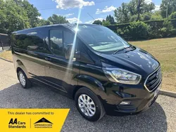 Black Used 2018 Ford Transit Custom Limited Van | £12,590 (Fair price)