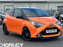 Orange Used 2019 Toyota Aygo X-cite Hatchback | £9,790 (A bit pricey)