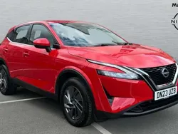 Red Used 2023 Nissan Qashqai Acenta Premium SUV | £18,387 (Good price)