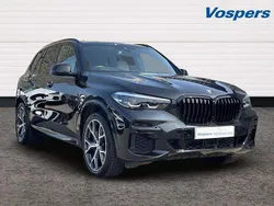 Black Used 2022 BMW X5 M Sport SUV | £42,989 (Fair price)