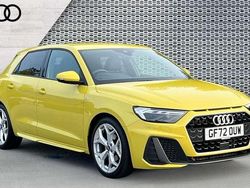 Yellow Used 2022 Audi A1 S-Line Hatchback | £19,318 (Fair price)