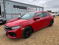 Red Used 2019 Honda Civic SR Hatchback | £9,899 (Fair price)