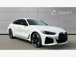 White Used 2025 BMW i4 Shadowline Sedan | £57,495 (Fair price)