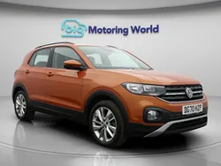 Orange Used 2020 VW T-Cross SE SUV | £14,100 (Fair price)