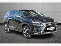 Black Used 2021 Lexus NX300h SUV | £31,891 (Expensive)