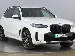 White Used 2023 BMW X5 M Sport SUV | £57,950 (Fair price)