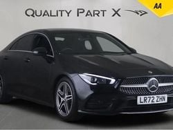 Black Used 2022 Mercedes CLA200 AMG line Coupe | £20,975 (Good price)