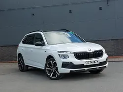 White Used 2024 Skoda Kamiq Monte Carlo SUV | £22,698 (A bit pricey)