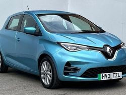 Blue Used 2021 Renault Zoe Iconic Hatchback | £9,495 (Fair price)
