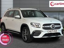 White Used 2022 Mercedes GLB200 AMG line SUV | £25,990 (Fair price)