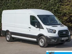White Used 2023 Ford Transit S Van | £18,950 (Fair price)
