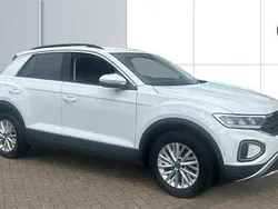 White Used 2022 VW T-Roc Life SUV | £18,392 (Fair price)