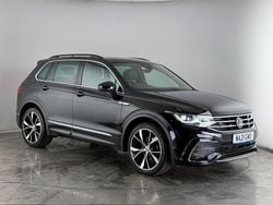 Black Used 2021 VW Tiguan R-line SUV | £22,550 (Good price)