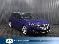 Blue Used 2016 Peugeot 308 GT-line Estate | £6,495 (Fair price)
