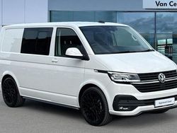 White New 2024 VW T6.1 Highline Van | £49,950 (Expensive)