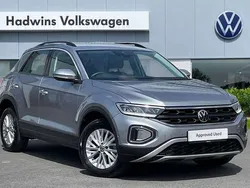 Silver Used 2024 VW T-Roc Life SUV | £23,495 (Fair price)