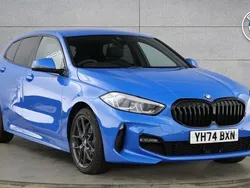Blue Used 2024 BMW 118 M Sport Hatchback | £27,009 (Fair price)