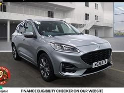 Silver Used 2021 Ford Kuga ST-Line SUV | £16,440 (Good price)