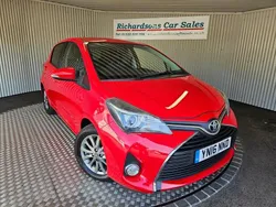 Red Used 2016 Toyota Yaris Hatchback | £7,500 (Fair price)