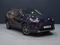 Blue Used 2022 Toyota RAV4 Hybrid Design SUV | £26,498 (Fair price)