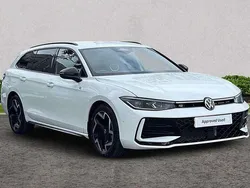 White Used 2025 VW Passat R-line Estate | £36,495