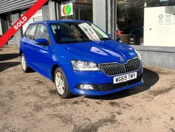 Blue Used 2019 Skoda Fabia SE Hatchback | £8,495 (Good price)