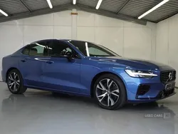 Blue Used 2021 Volvo S60 R-Design Sedan | £24,995 (Expensive)