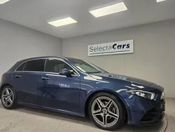 Blue Used 2020 Mercedes A180 AMG line Hatchback | £18,495 (Fair price)